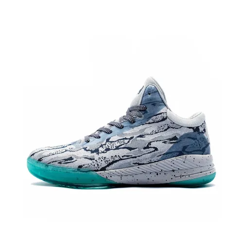 IVERSON Баскетбольные кроссовки Low Top Светло-серый Синий Темно-синий Унисекс