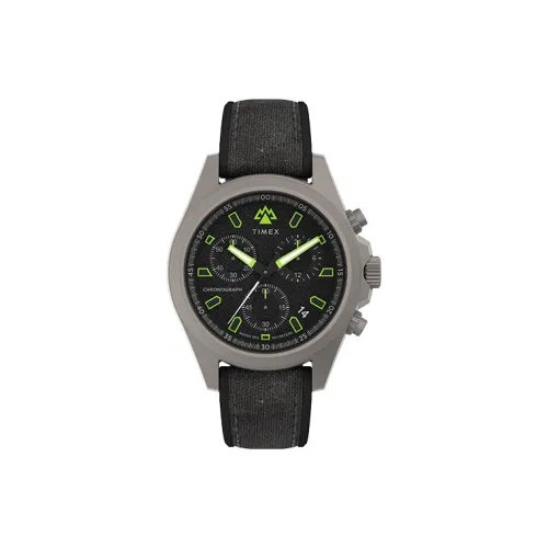 TIMEX Кварцевый механизм Мужские часы 43mm*43mm Черный