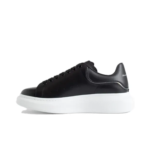 Alexander McQueen Oversized Sneaker Low Топ Кроссовки для скейтбординга Мужской Черный