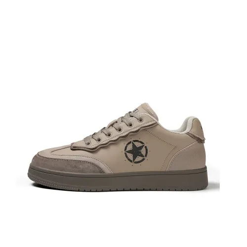 JEEP SPIRIT Низкие кроссовки для скейтбординга Мужские Карамельный коричневый