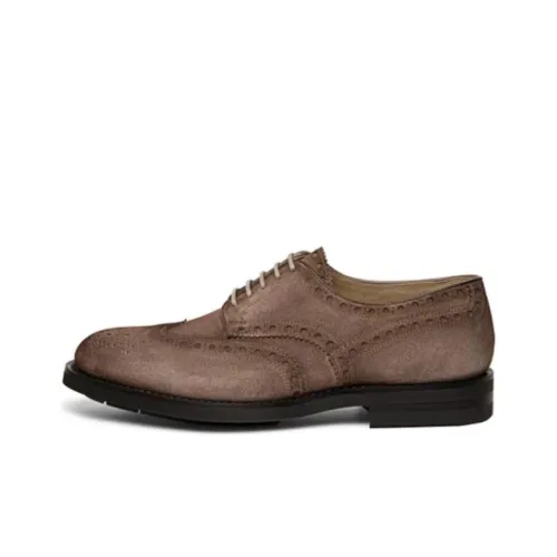 Santoni Туфли Низкие Тауповые Мужские