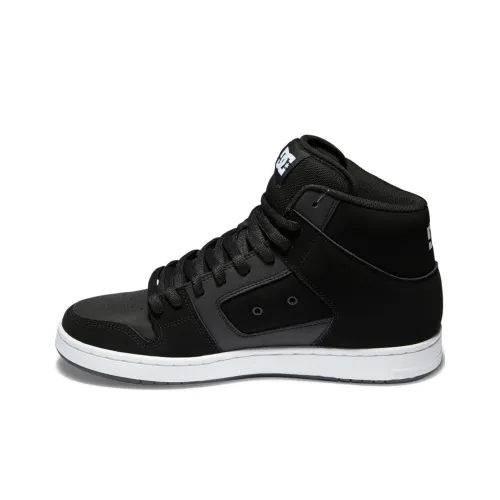 DC Shoes Slip Resistant Abrasion Resistant High Top Повседневная обувь Унисекс Черный Белый