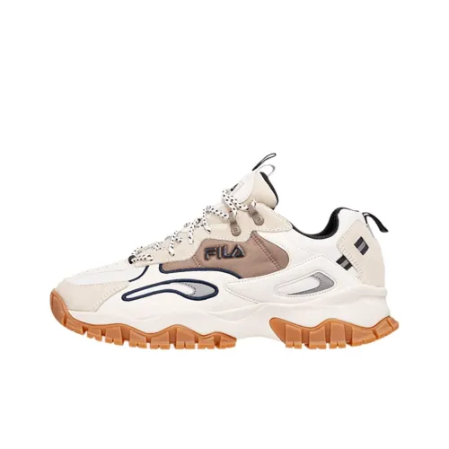FILA Ray Tracer Low Топ Беговые кроссовки Мужской Бежево-коричневый