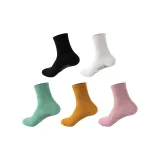 Чёрный + Белый + Светло-зелёный + Имбирно-жёлтый + Лотосовый цвет, 5 пар