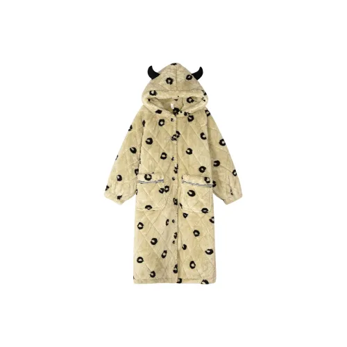 Song Qianya Сон Халат Женские Зеленый