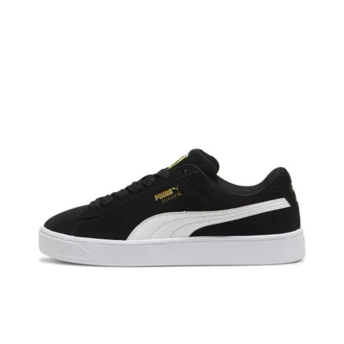 PUMA Suede XL Скейтборд Кроссовки Низкие Черные Белые Унисекс