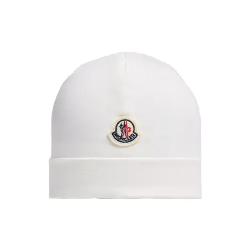 Moncler Хлопок Шапки-бини Малыш Белый