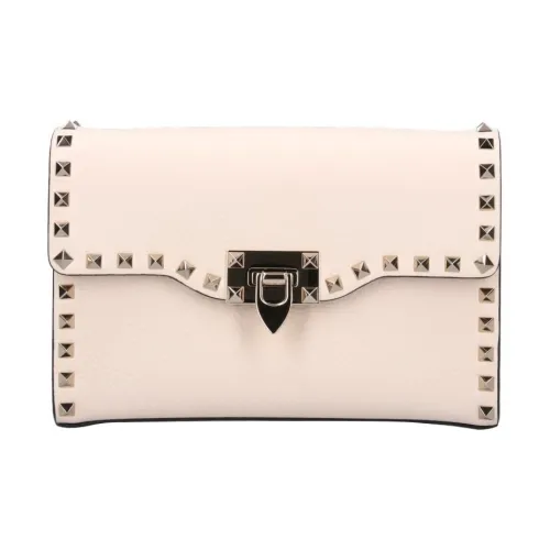 Valentino Телячья кожа Сумка через плечо Сумка на плечо Женская Кремовая