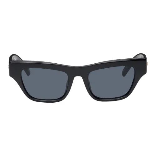 Le Specs Ацетат Нерегулярная форма Солнцезащитные очки Женские Черный