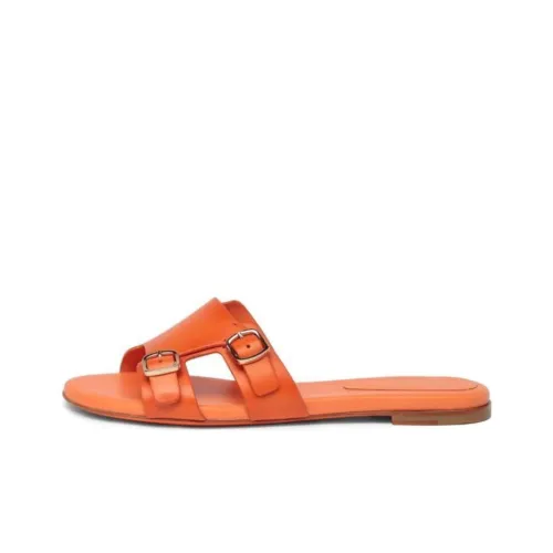 Santoni Слипоны Апельсин Женские
