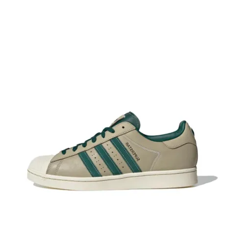 Adidas Originals SUPERSTAR Low Топ Скейтборд Кроссовки Унисекс Хаки