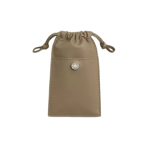 HERMES Pilo Мирро (фиолетовый) Овечья кожа с Swift Телячья кожа Чехол для телефона Женские Бежевый