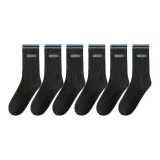 6 пар (черный)