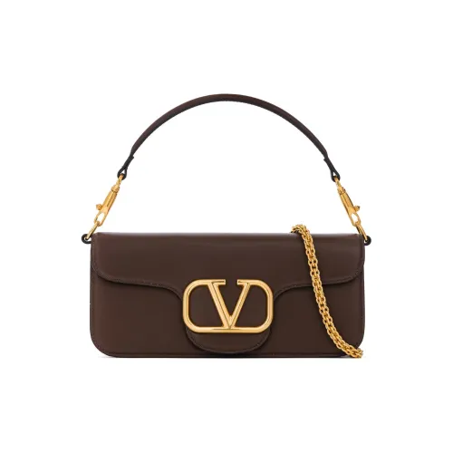 Valentino Кожа Сумка через плечо Сумка Женская Коричневая