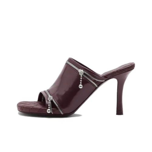 Burberry Шлепанцы Женские Red