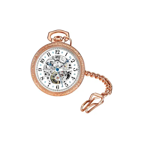 STUHRLING Механический механизм с ручным заводом Унисекс Карманные часы