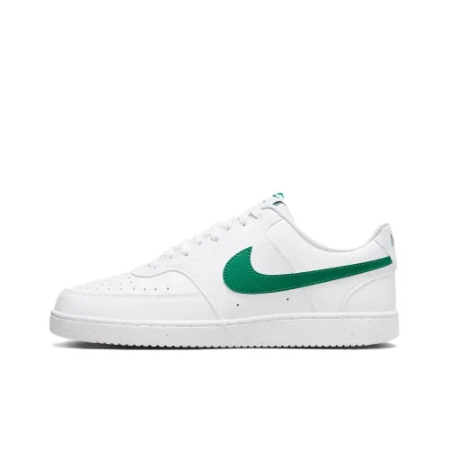 Nike Court Vision 1 Slip-Resistant Shock Absorbers Low Top Скейтборд Кроссовки Мужские Белый Зеленый