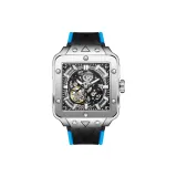 HBR972-Белый Чехол Синий Ремешок