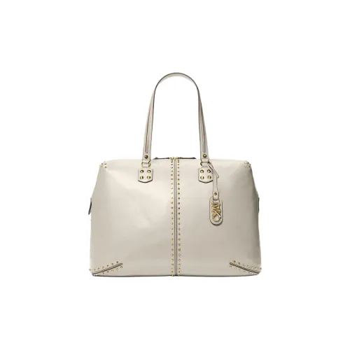 MICHAEL KORS Astor Кожа Одно Плечо Сумка Женская Светло-Кремовая