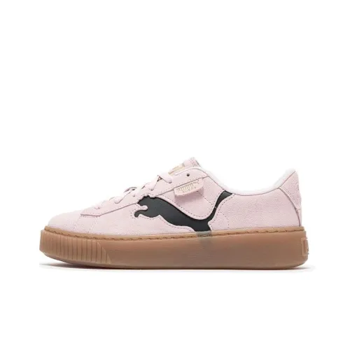 PUMA Скейтборд Кроссовки Низкие Розовые Черные Женские