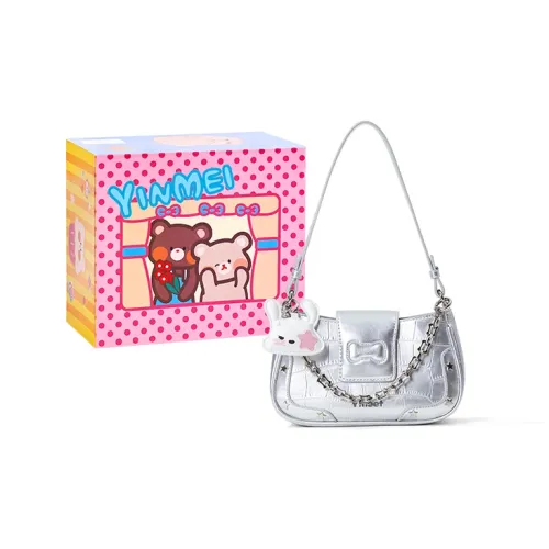 Sound For Life Сумка через плечо из синтетической кожи маленькая женский серебряный белый