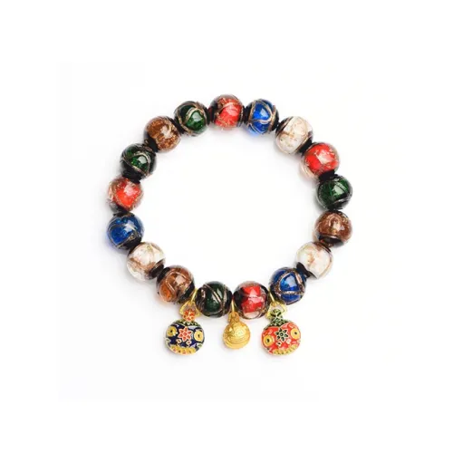 LIJING Цветное стекло Нефритовые браслеты Унисекс