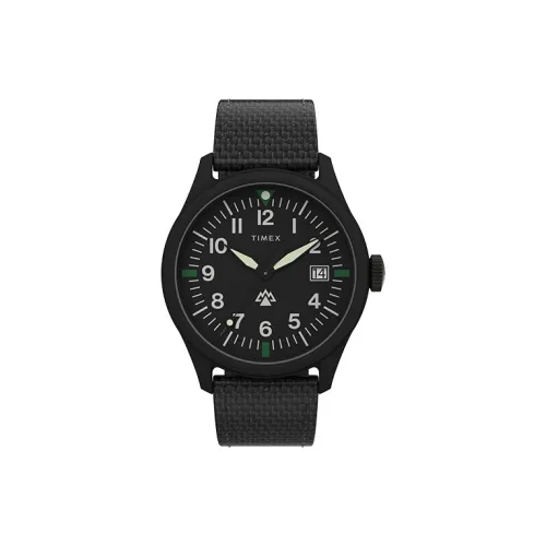 TIMEX Кварцевый механизм Мужские часы 43mm*43mm*10mm Черный