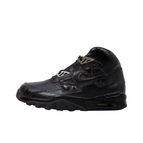 Nike Air Trainer SC Амортизация Износостойкий MID Топ Беговые кроссовки Унисекс Черный