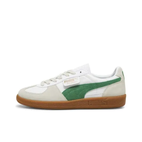 PUMA Palermo LTH Low Топ Скейтборд Кроссовки Унисекс Белый Бежевый Зеленый