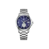 HBR8809-Белый Корпус Фиолетовый Циферблат Белая Стальная Полоса