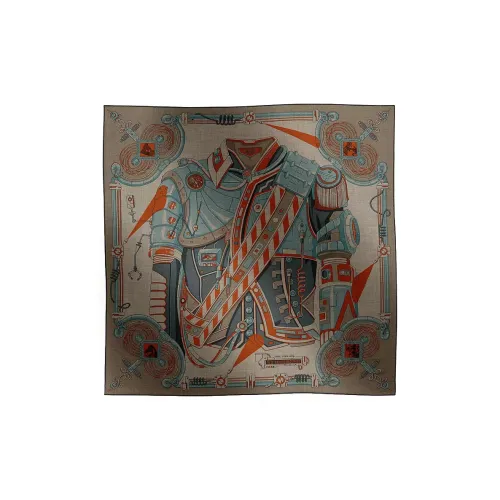 HERMES Neo Brandebourgs Вязаные шарфы Мужской