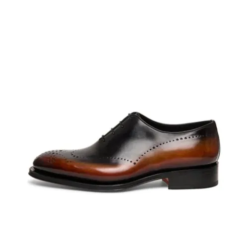 Santoni Туфли Низкие Коричневые Мужские