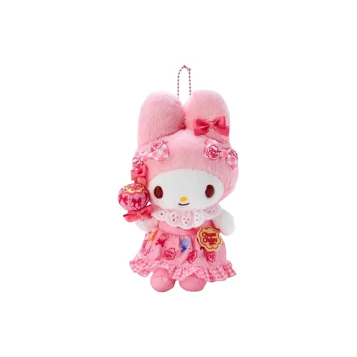 Sanrio My Melody TREASURE Pearl Collaboration Round 2 Dolls Plush Pendant Height 16 см