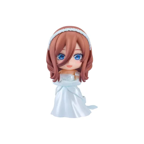 GSC Мику Накано Невеста-квинтет Свадебное платье Фигурки Nendoroid в стиле чиби 10 см
