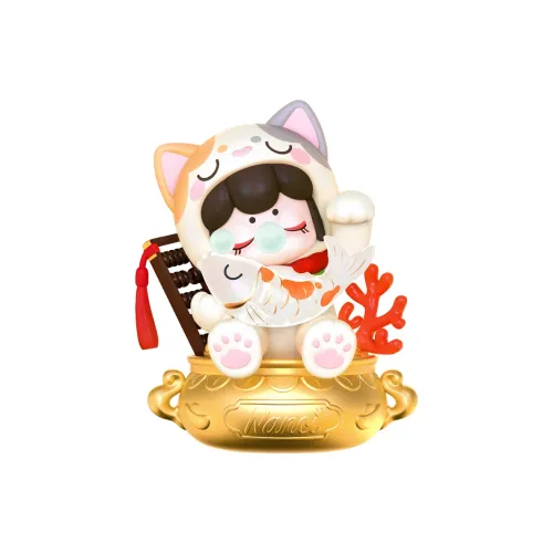 RuoLai Nanci Счастливый кот Годовщина Фигурка Модный Слепые коробки Один Blind Коробка