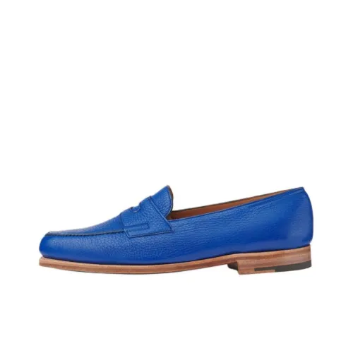 JOHN LOBB Лоферы Blue Men's