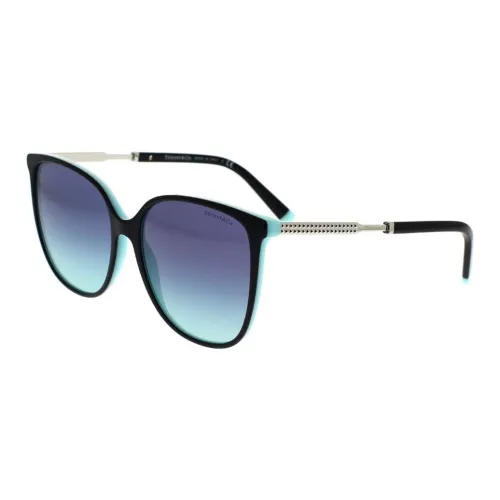TIFFANY CO. Нерегулярная форма Солнцезащитные очки Женские Черный