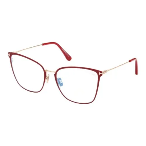 TOM FORD Металл Бабочка Оправы для очков Женские Красный