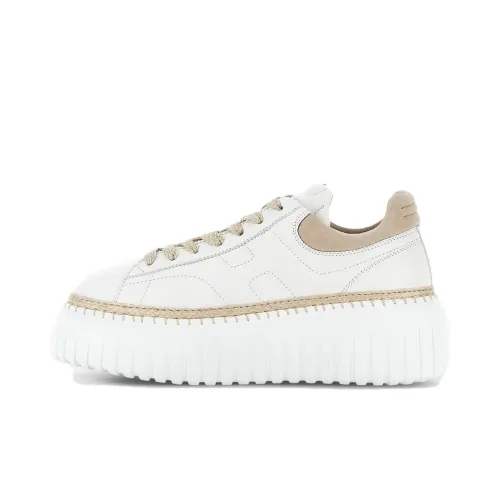 HOGAN H Stripes Low Топ Скейтборд Кроссовки Женские Белые