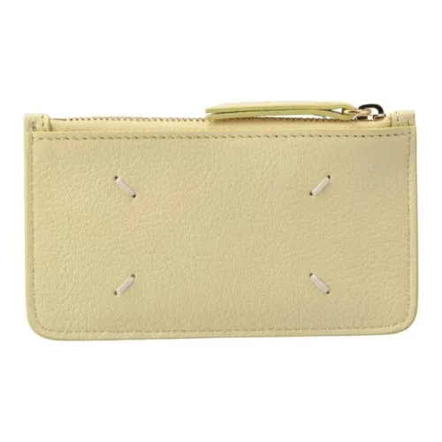 Maison Margiela Кожа Кошелек Мини Унисекс Лимон
