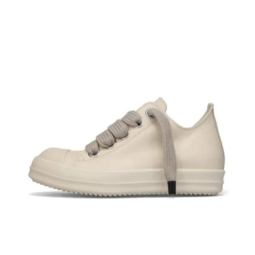 RICK OWENS Скейтборд Кроссовки Низкие Топ Экрю Мужские