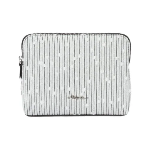 3,1 Phillip Lim Хлопок Клатч Женский Айвори Многоцветный