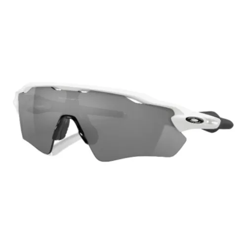 Oakley Пластик Нерегулярная форма Солнцезащитные очки Мужской Белый