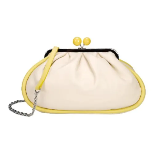 MaxMara Weekend Series Sheepskin Сумка через плечо Средняя Женская Бежевая