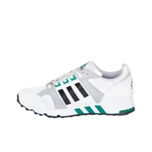 Adidas EQUIPMENT Series Амортизация Износостойкие Низкие Кроссовки для Бега Унисекс Белые Зеленые