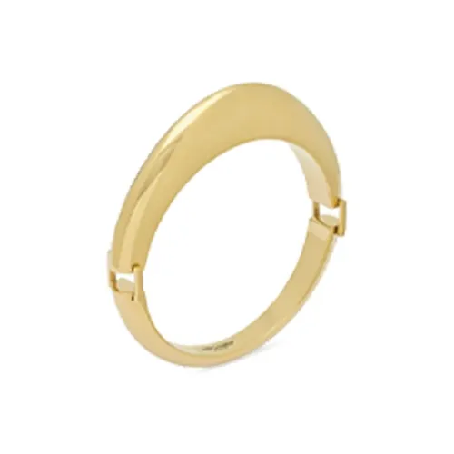 SAINT LAURENT Браслеты из латани Женские Золотые