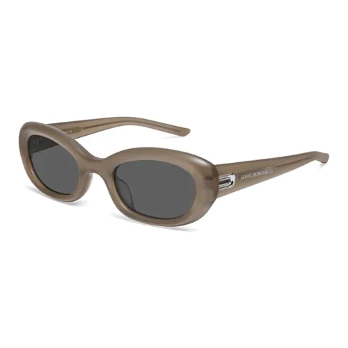 GENTLE MONSTER Пластиковая оправа OVAL SUNGLASSES Унисекс Умбра