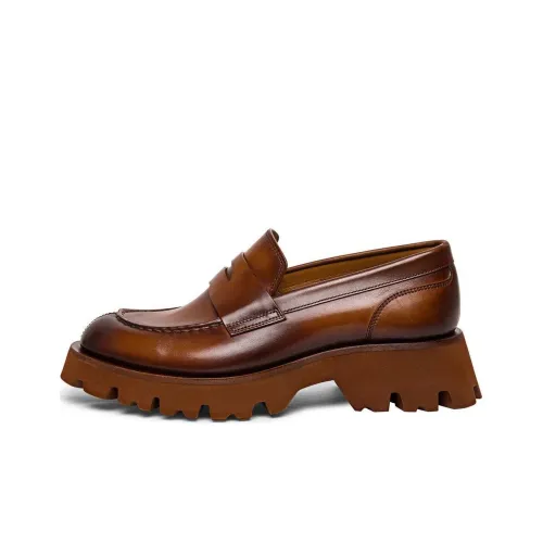 Santoni Alfie Лоферы Женские Коричневый