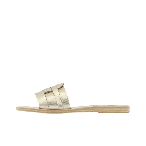 ANCIENT GREEK SANDALS Слипоны Женские Золотые