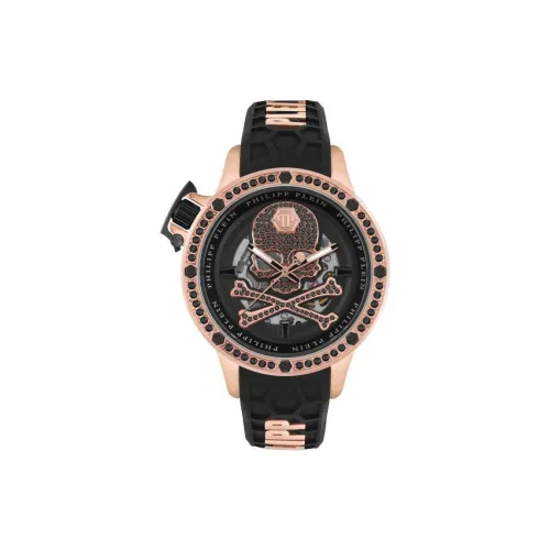 PHILIPP PLEIN Автоматический механический механизм Мужские часы 46mm*15mm Скелет